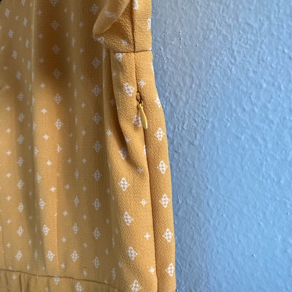 Bobeau Polka Dot Midi Dress - Picture 7 of 8